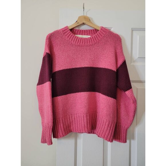 Marie Oliver Wool Blend Sweater S, Pink - Picture 1 of 7